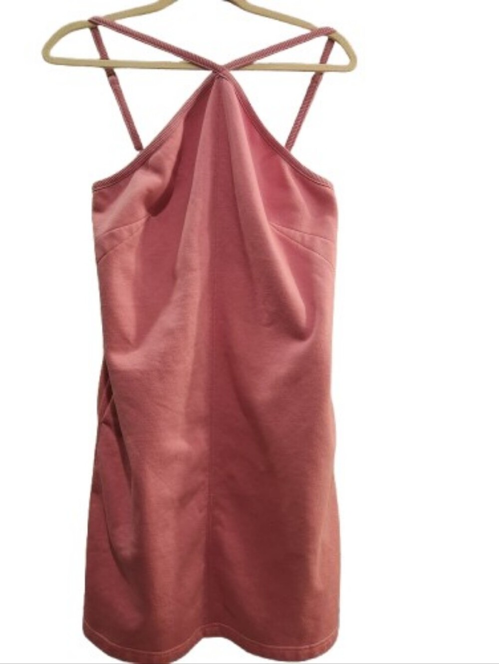Daily Practice Raspberry Halter Dress  Size Medium